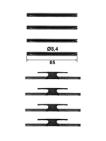 Ate ZubehöRsatz BremsbeläGe Vorne (13.0460-0127.2) FüR Opel Ascona C Kadett E