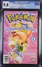 Viz Media Comics Pokemon The Electric Tale of Pikachu 4 1999 TOP POP RARE