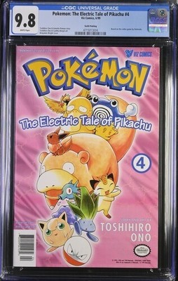 Viz Media Comics Pokemon The Electric Tale of Pikachu #4 1999 TOP POP  RARE