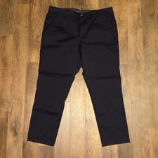 Weatherproof Vintage Men  s Tech Pants Stretch Black 38x30