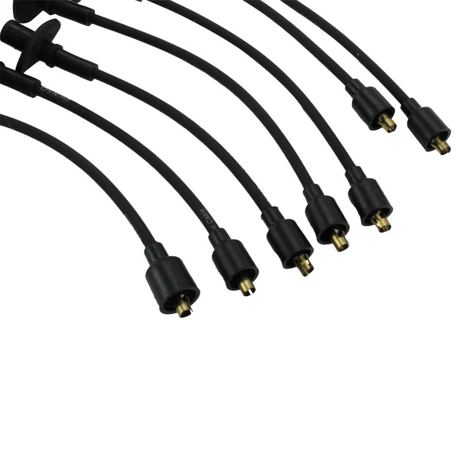For Dodge 330 Charger Dart Plymounth Fury Ignition Spark Plug Wire Set 7mm DENSO - Image 3 of 4