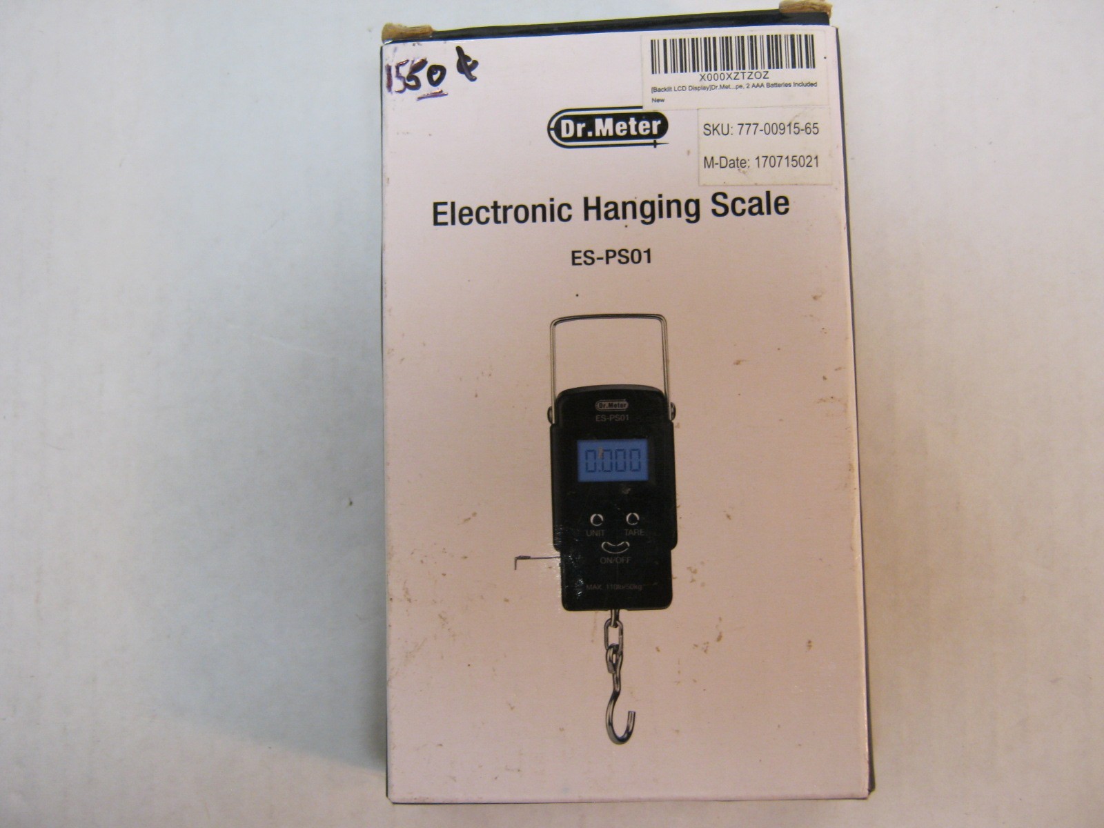 NEW, DR. METER Digital Hanging Scale, ES-PS01 Original Box