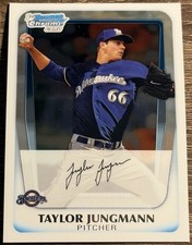 2011 Bowman Chrome Draft Prospects Refractors #BDPP51 Taylor Jungmann