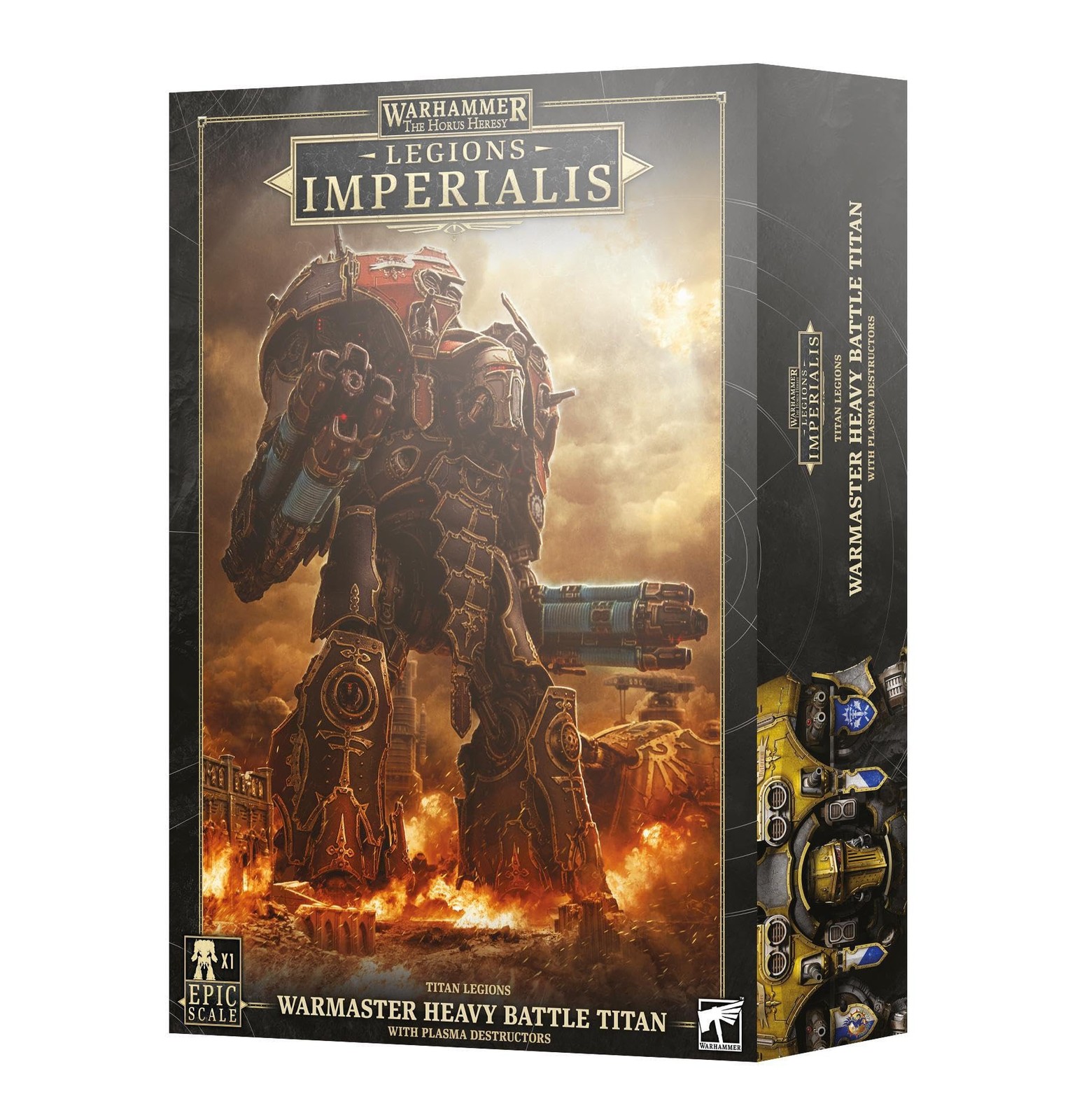 Legions Imperialis : Warmaster Heavy Battle Titan with Plasma Destructors [EP...