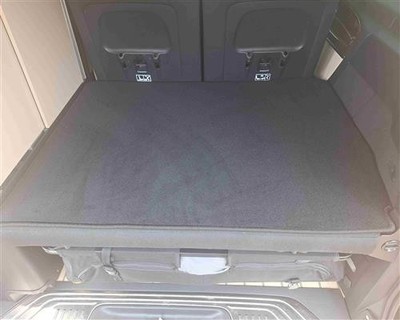 Kofferraummatte Teppich für Matratze oben Velour passend für Mercedes Marco Polo