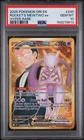 Pokemon Team Rocket's Mewtwo EX Destined Rivals 240/182 Hyper Rare PSA 10