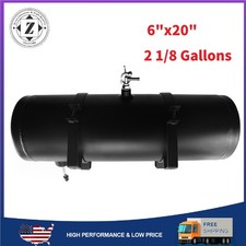 Black Gas Fuel Tank Aluminum Cylinder 6x20 2 18 Gal For Dune Buggy Motorcycle Black Gas Fuel Tank Aluminum Cylinder 6x20 2 18 Gal For Dune Buggy Motorcycle
