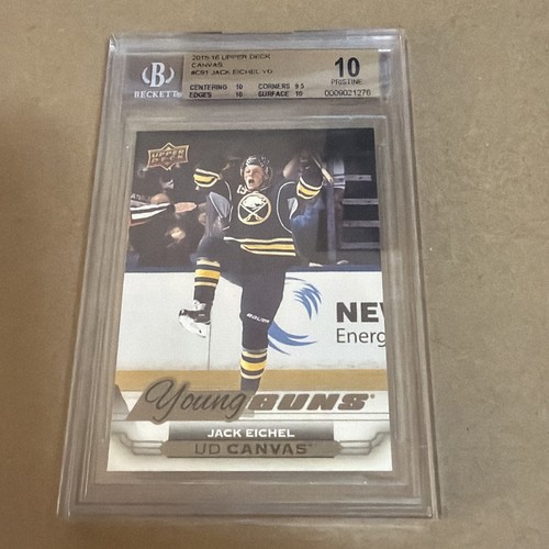 Jack Eichel #C91 2015 Upper Deck Canvas card