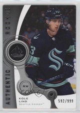2021 Upper Deck SP Game Used 2005-06 Retro Rookies 592/999 Kole Lind #R-24 0iw3