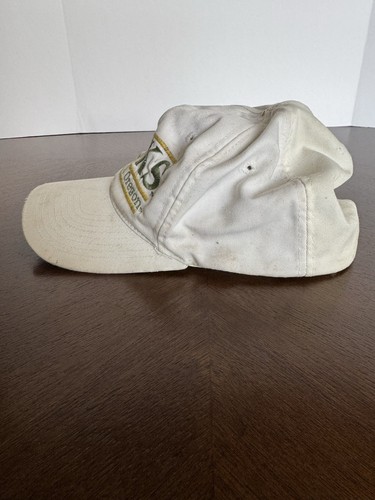 University Of Oregon Ducks The Game Snap Back Cap Hat OSFA White Pre-Owned - Picture 2 of 7