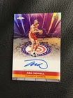 2025 Topps Chrome Asa Newell Rookie Purple Auto /75 Hawks RC