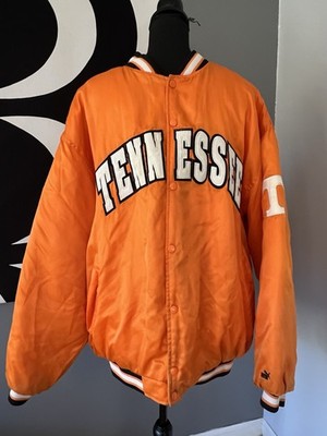 Vtg Tennessee Volunteers Jacket Satin Bomber Puffer Puma Mens XL 90s Vols READ