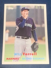 2015 Topps Archives Will Ferrell #WF-2 Rookie Card RC Mariners. rookie card picture
