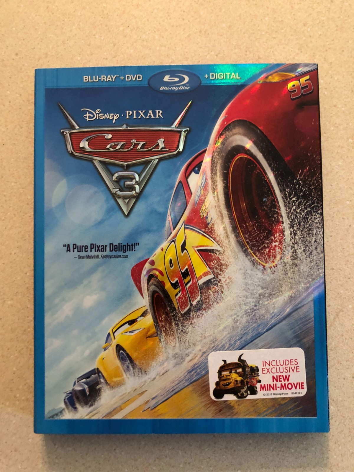 Cars 3 (Blu-ray, 2017)