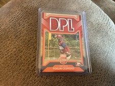 2022 Panini Elite Extra Edition Yoelin Cespedes GU Jersey DPL Rookie /199