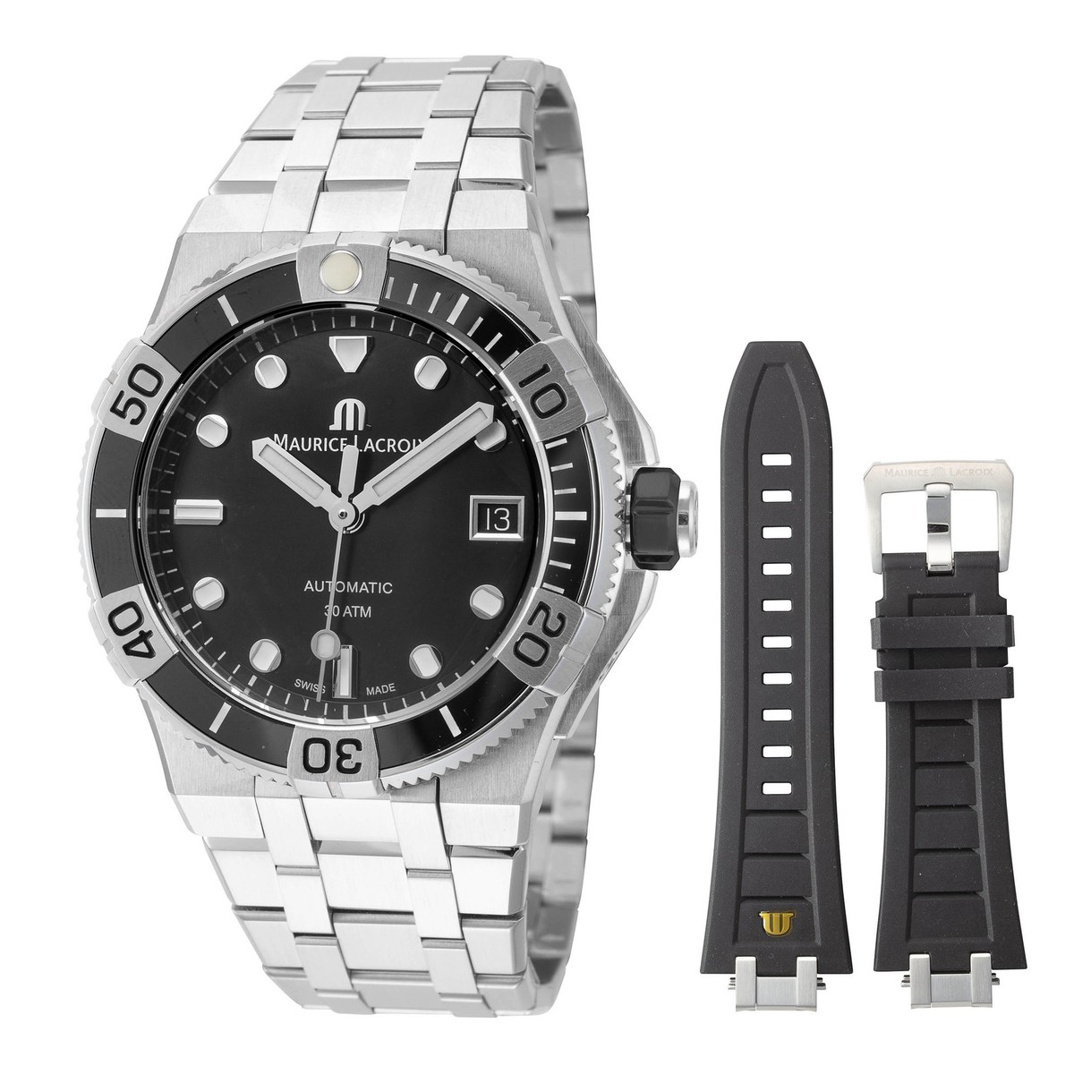 Maurice Lacroix Men's Aikon Venturer Automatic Watch AI6057-SSL2F