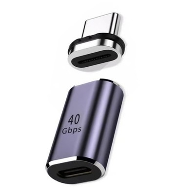 USB C Magnetic Mini Charging Adapter Data Transfer Converter PD Charger B