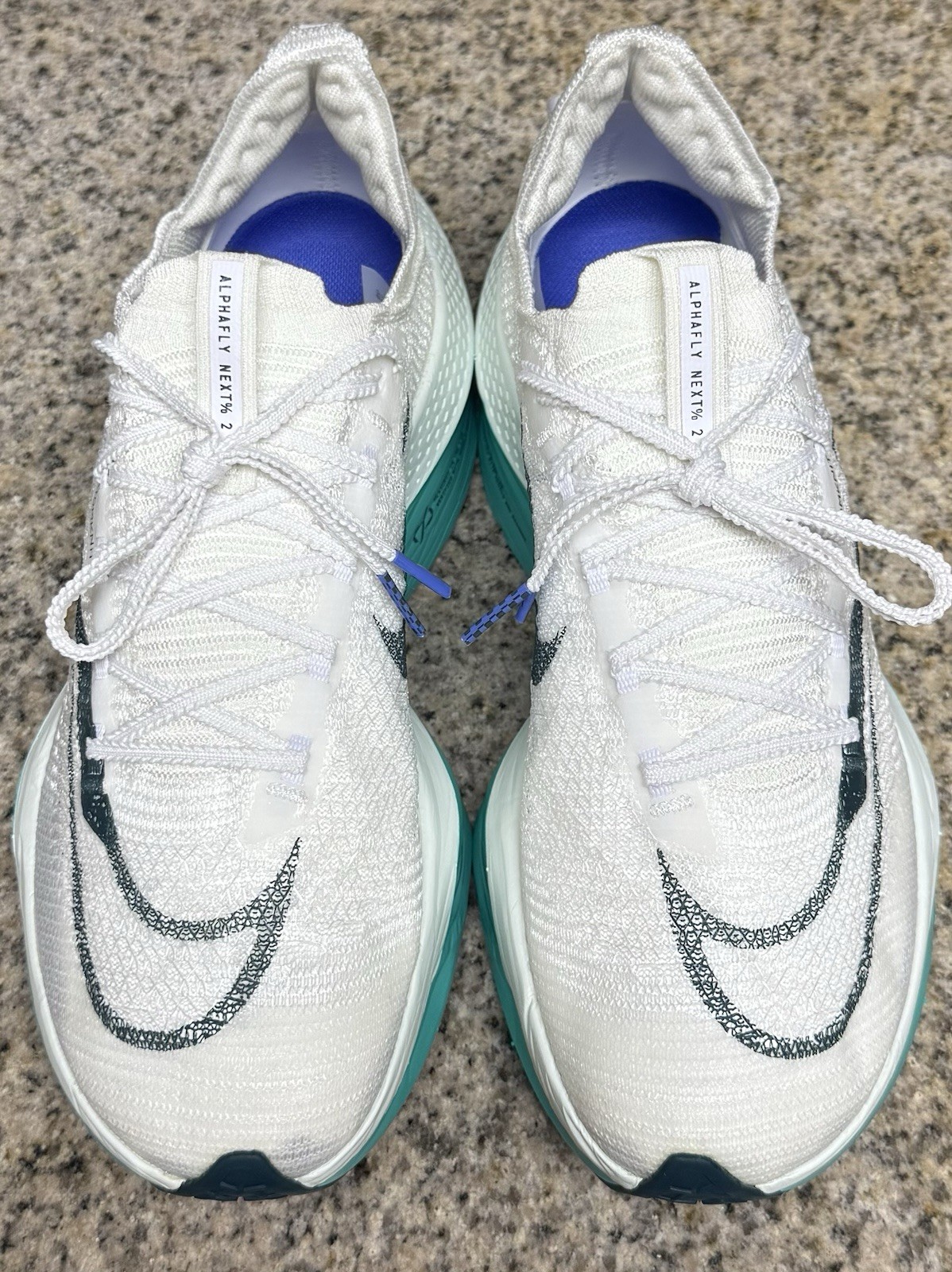 Nike Air Zoom AlphaFly Nextpercent 2 - White/ Jade (DN3559-100) - 10.0 Women/ 8.5 Men image 8