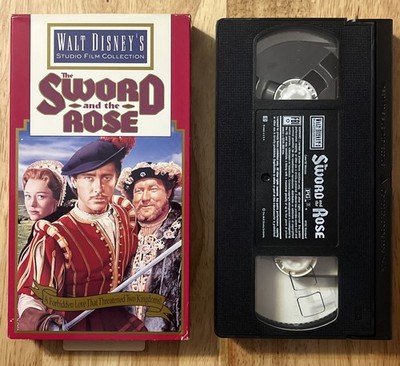 Walt Disney s The SWORD and the ROSE~1992 VHS OOP~1953~Richard Todd~Glynis Johns