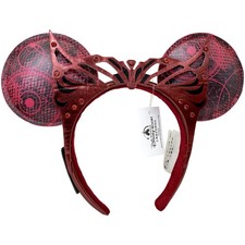 Disney-Parks Wanda Marvel Scarlet Witch Ears Loungefly Minnie Mouse Headband