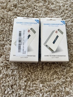 HDMI Adapter 720P/1080P Converter Mini Game Converter New! Lot Of 2