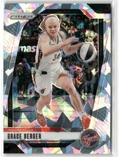 Grace Berger 2024-25 Panini Prizm WNBA Ice Indiana Fever #89