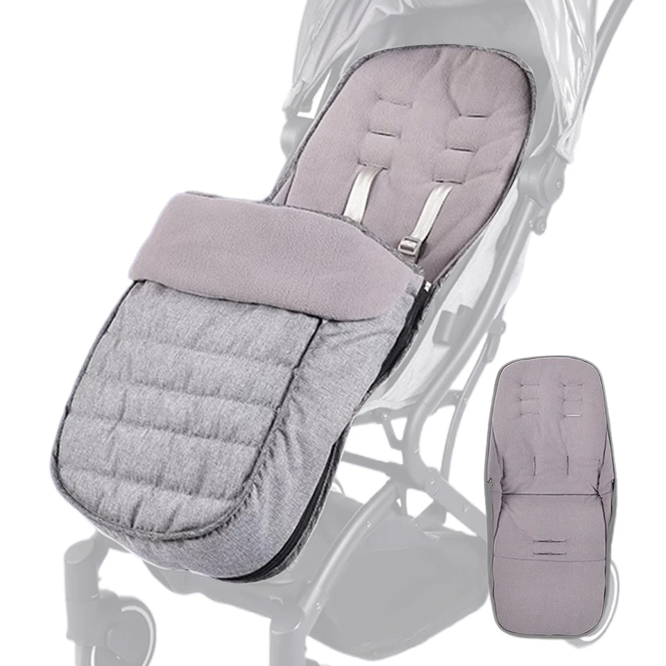 Stroller Footmuff Warm Bunting Bag Winter Stroller Sleeping Bag - Image 4 of 4