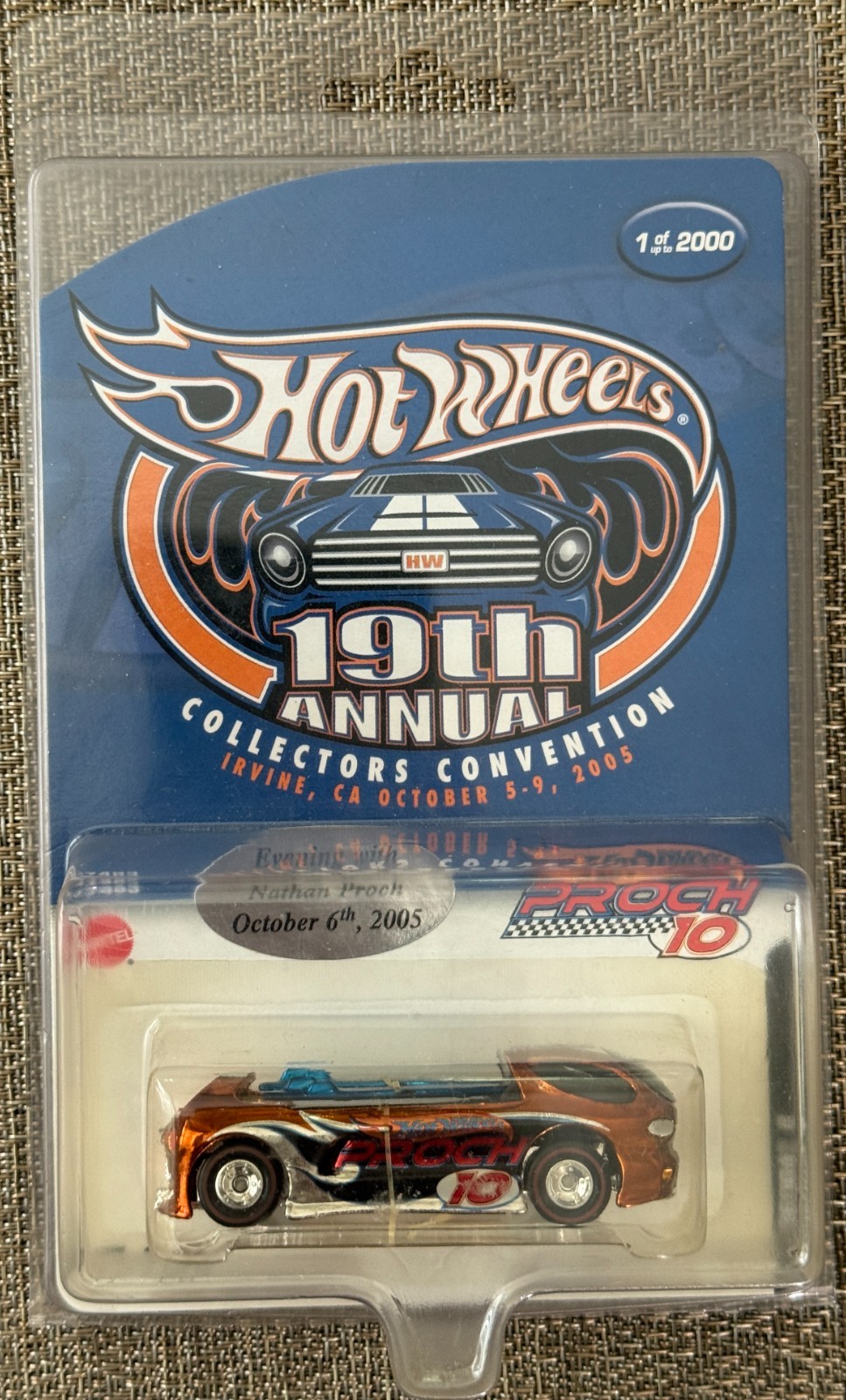 2005 Hot Wheels 19th Annual Collectors Convention ,Deora II,Dinner Car 1 of 2000