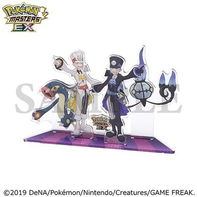 Emmet Ingo Pokemon Masters EX Acrylic Diorama Stand Sygna Suit Subway Boss Japan