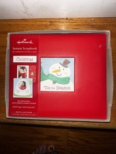 Hallmark Christmas  Tis The Season Instant Scrapbook Album 6x6 Pages, Never Used