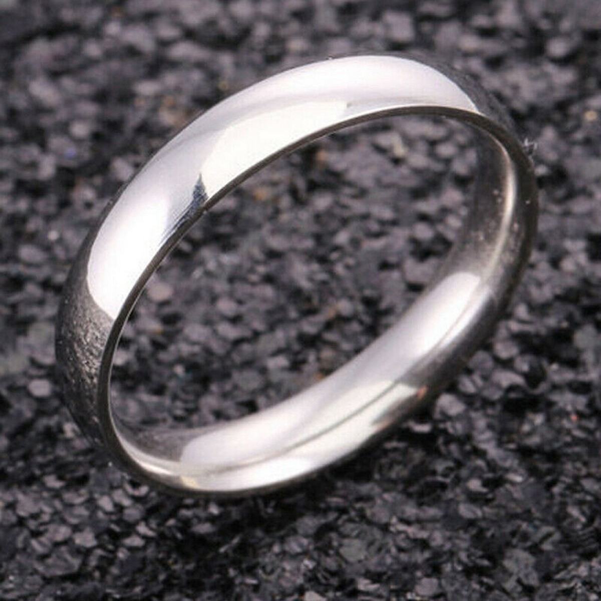 STAINLESS STEEL | MEN'S | Women's | 4mm FITTED TOE RING Sizes 3