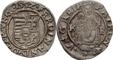 RDR Hungary Kremnitz Denarius 1552 Ferdinand I., 1526-1564 Original Coin #LET190