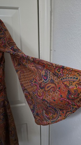 Jessica Simpson Größe Small Paisley Winding Trail Minikleid Glockenärmel - Bild 9 von 13