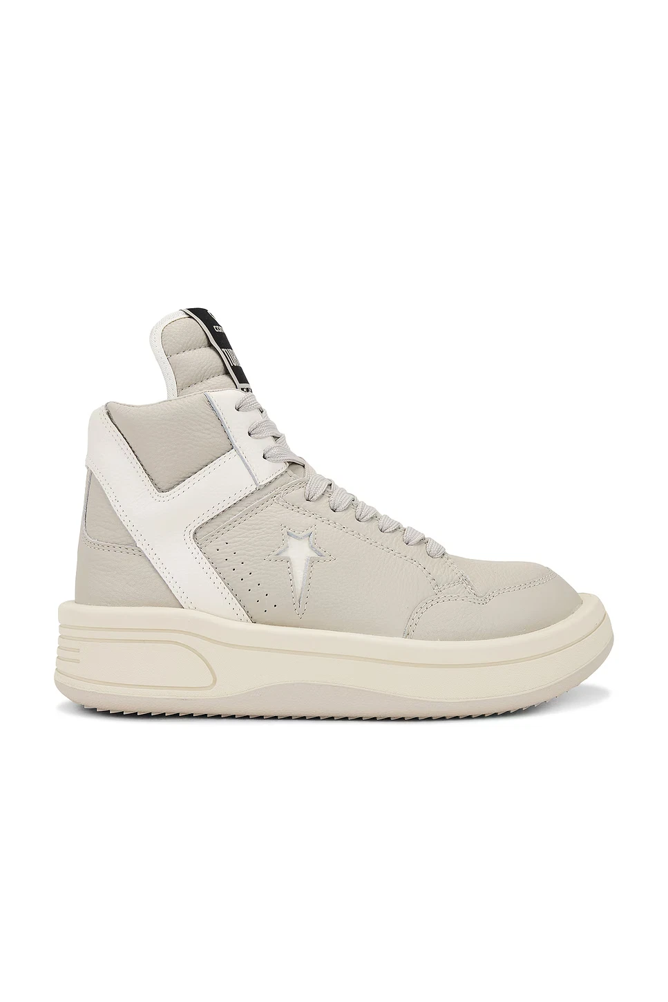 RICK OWENS DRKSHDW Sneakers DRKSHDW by Rick Owens x Converse Turbopwn Oyster bianche 10 $200