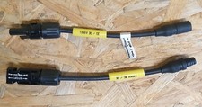 1 Paar Adapter Kabel MC4 - MC3 Stecker Buchse.