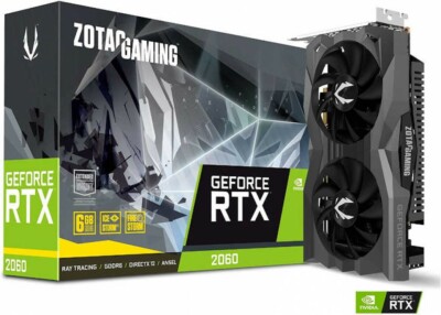 ZOTAC RTX2060 6GBジャンク ZOTAC Video Card GAMING GeForce RTX 2060 PCI-Exp 3.0 x16 6GB