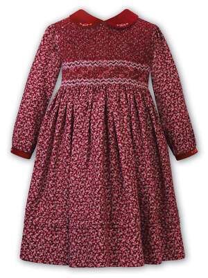 white christmas dresses Sarah Louise Baby White Smocked Dress main image 1