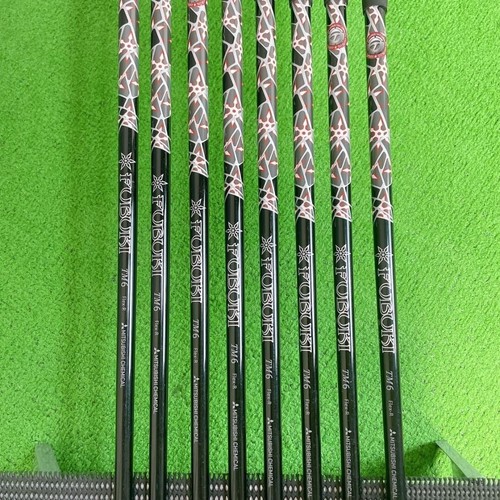 Lefty TaylorMade M4 Iron Set 8pcs 5-Pw,Aw,Sw Flex R Regular FUBUKI TM6 - Picture 7 of 9
