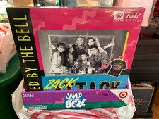 Camiseta Funko Zack Attack Retro Salvados por la Campana Funko Records Años 90 Estuche Completo