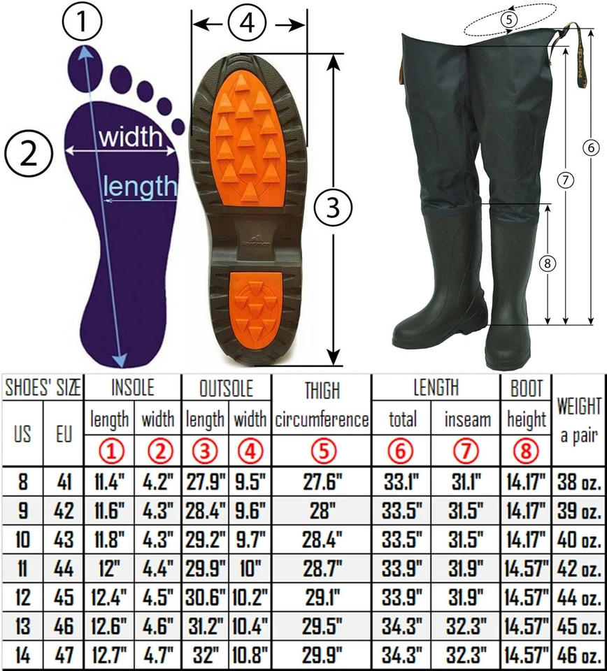 Hip Wader with Boots for Fishing, Hunting, Farming, Gardening, Washing - Image 2 of 4
