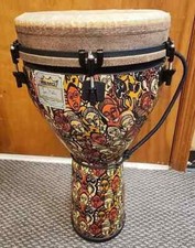 REMO ジャンベ 16インチ　貴重な【Leon Mobley】サイン入り Remo Djembe 14