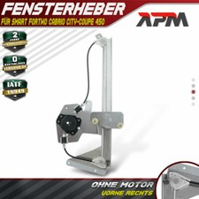 Fensterheber Elektrisch Vorne Rechts für Smart Fortwo Cabrio City Coupe 2-Türer