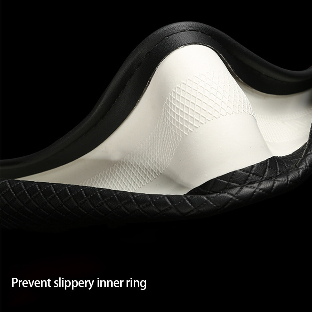 Car Steering Wheel Cover D Type Auto Sport Accessories For BYD Atto 3