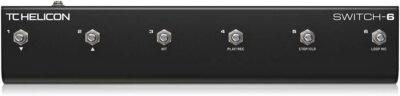 TC HELICON SWITCH-6 Foot switch 6-switch TRS type with cable