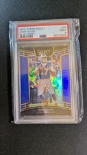 2018 Panini Select Josh Allen RC Blue Prizm /175 Concourse #24 Rookie PSA 9 MVP!