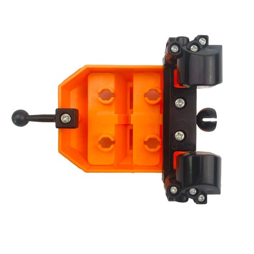 Knex Orange Roller Coaster Middle Car K'nex Screamin Serpent Part - Picture 4 of 6