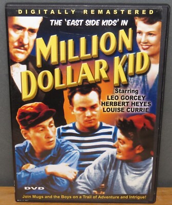 The East Side Kids: Million Dollar Kid (1944) - DVD - Leo Gorcey - Louise Currie