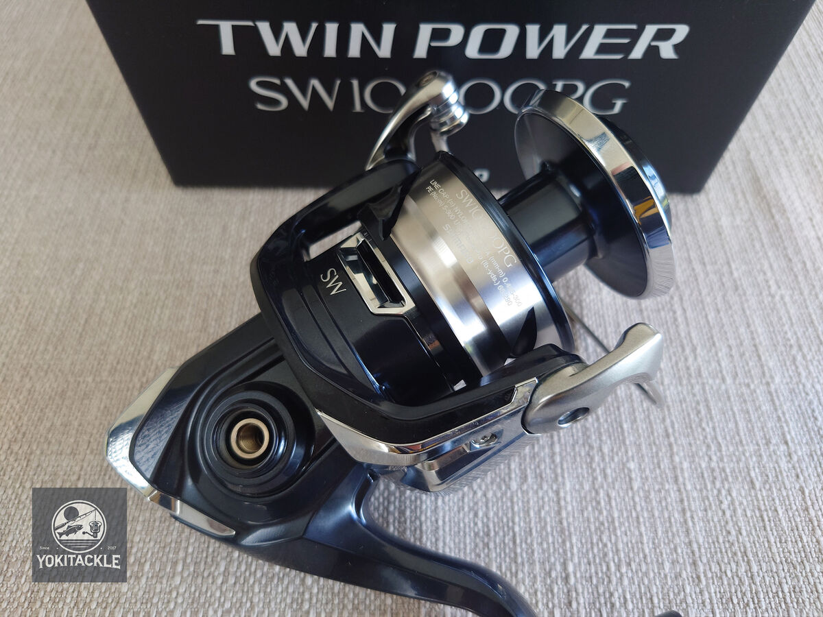Shimano 21 TWIN POWER SW 10000PG Spinning Reel New in Box Shimano 21 TWIN POWER SW 10000PG Spinning Reel New in Box