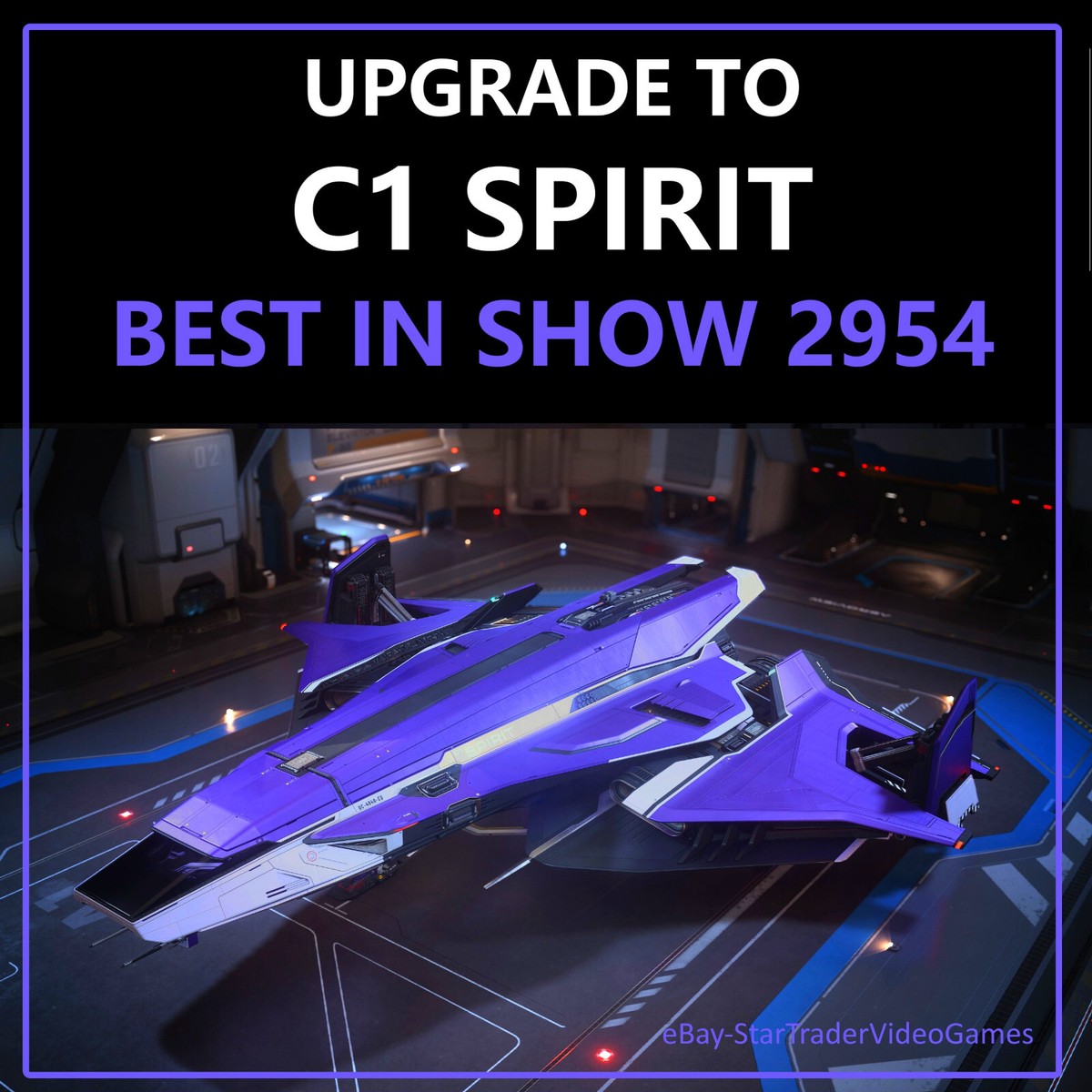 STAR CITIZEN - SHIP UPGRADE TO C1 SPIRIT BIS 2954 - CCU SELECTION