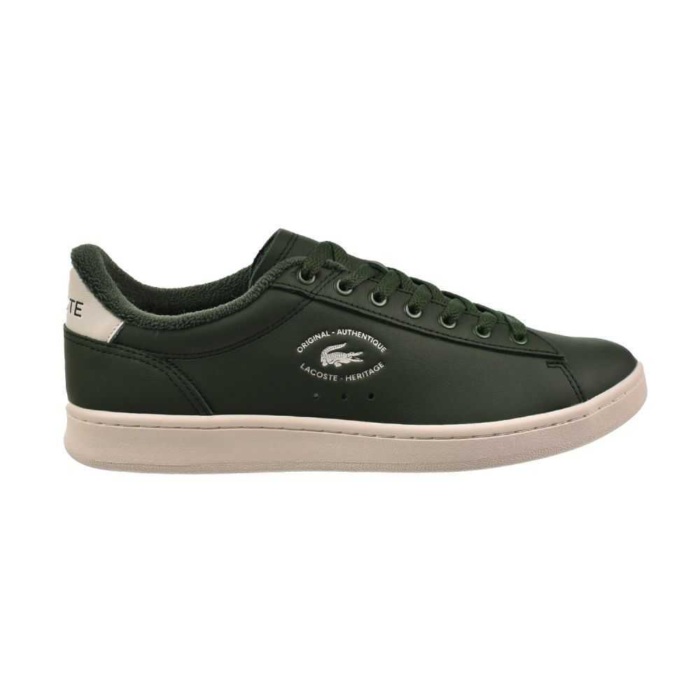 Lacoste Carnaby Set 224 2 SMA Men's Shoes Dark Green/Off White